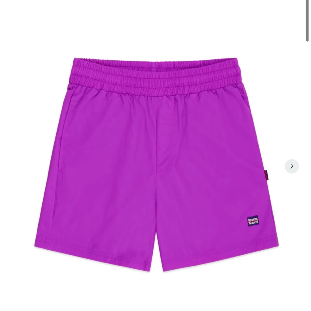 ROWING BLAZERS '90S NYLON SHORTS - Purple